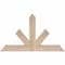 Ekena Millwork Saratoga Smooth Timber Gable Bracket, Douglas Fir, 36"W x 21"H x 1 1/2"D x 3 1/2"F, 14/12 Pitch GBW036X21X0204SAR00SDF - alternate 1